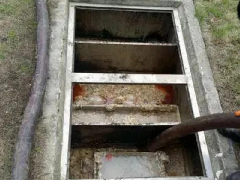 康巴什隔油池清理