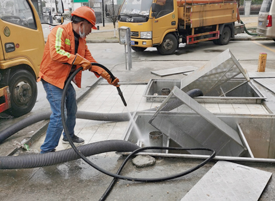 康巴什隔油池清理